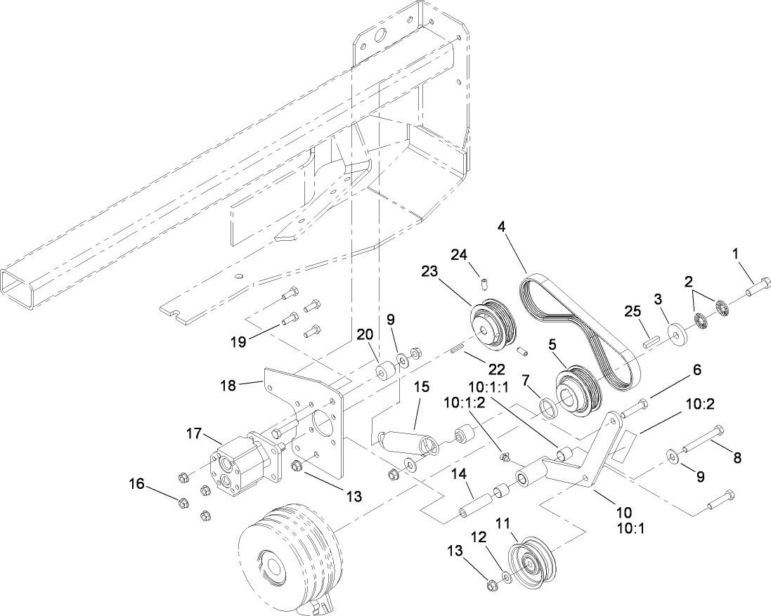Cooling Pump Drive Assembly
