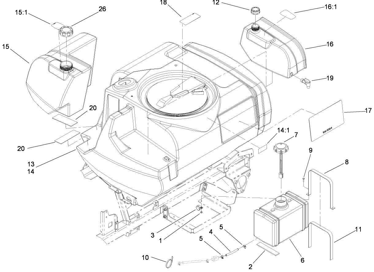 Fresh Water Tank Assembly