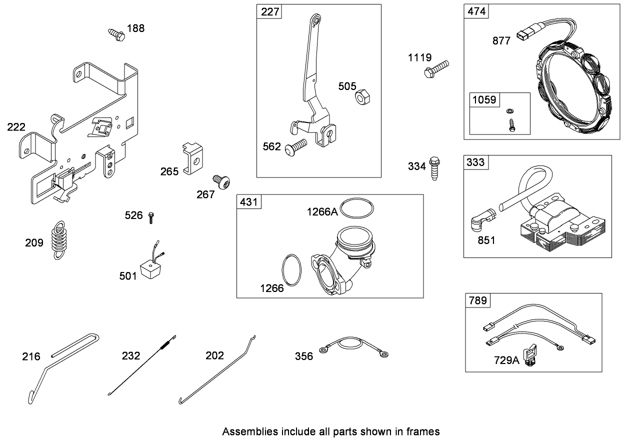 Governor Assembly  Briggs and Stratton Model 31E777-0130-E1