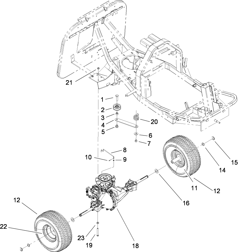 Hydro Transaxle Assembly