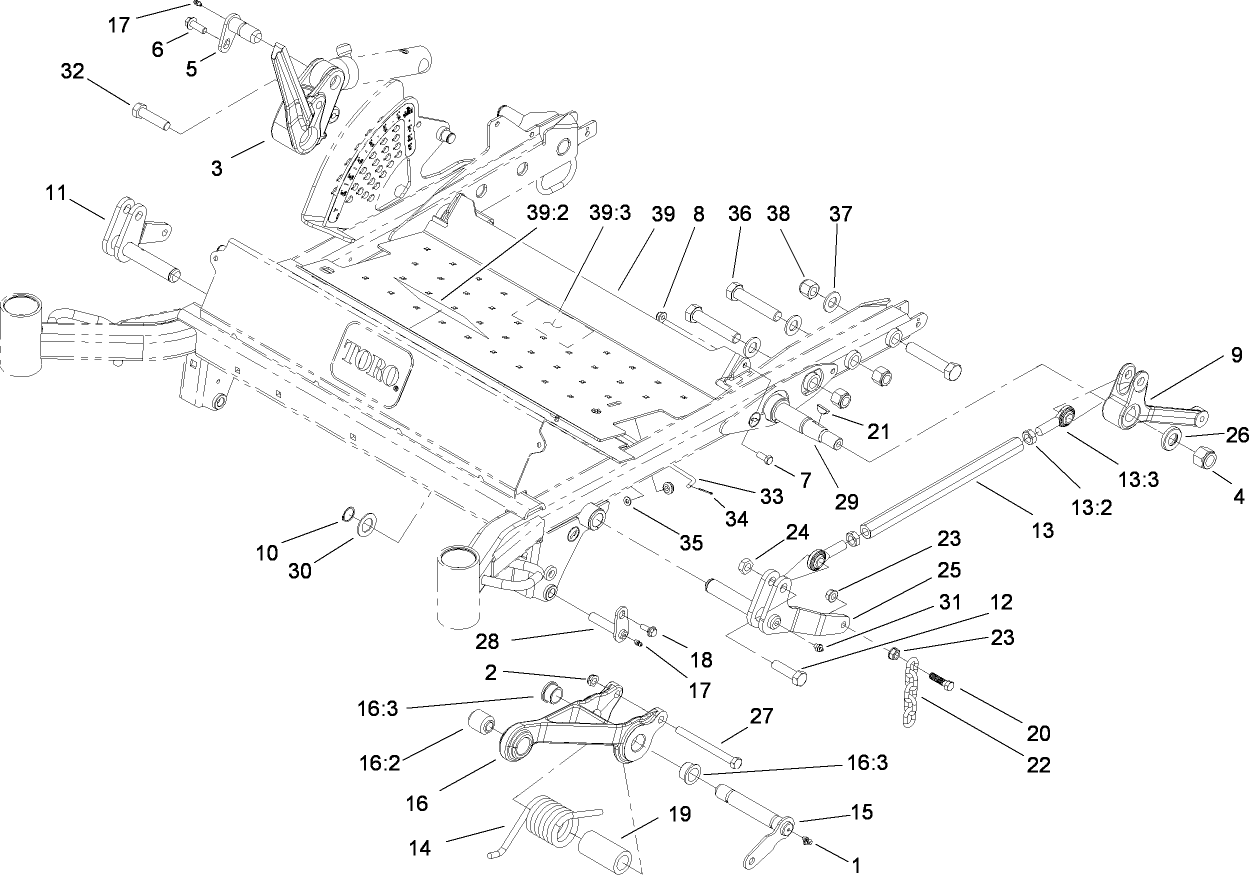 Deck Linkage Assembly