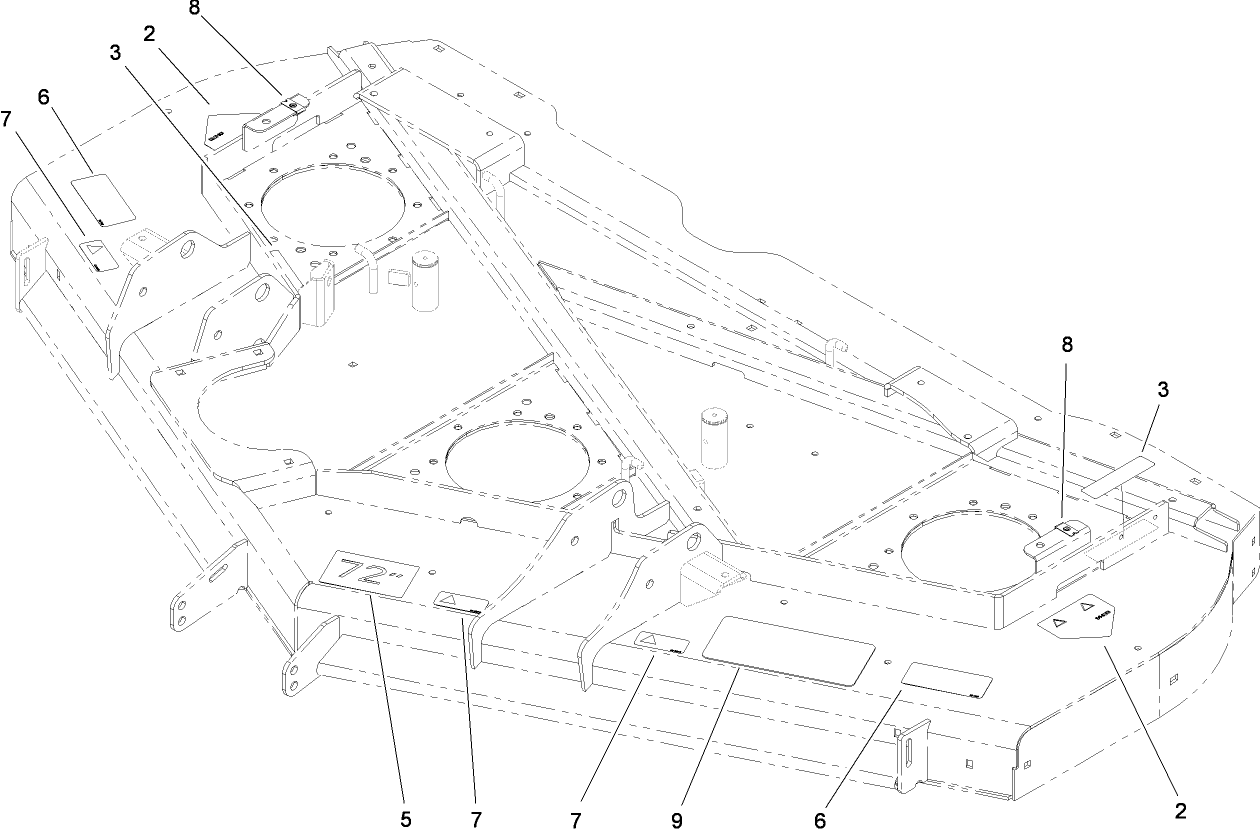 Deck Decal Assembly No. 108-9903