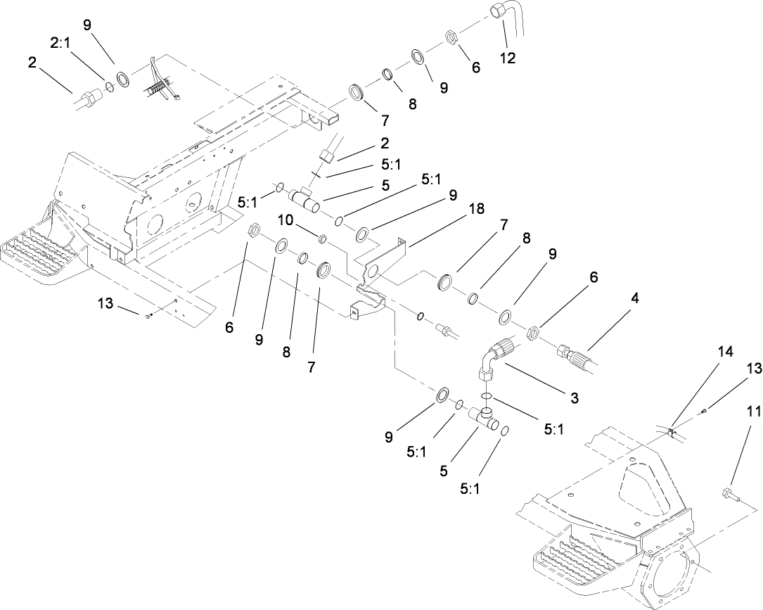 Front Hydraulic Drive Assembly