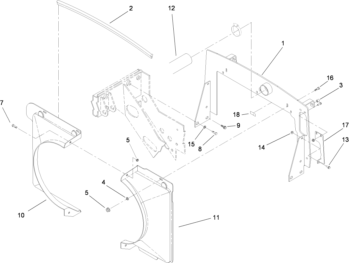 Radiator Support and Shroud Assembly