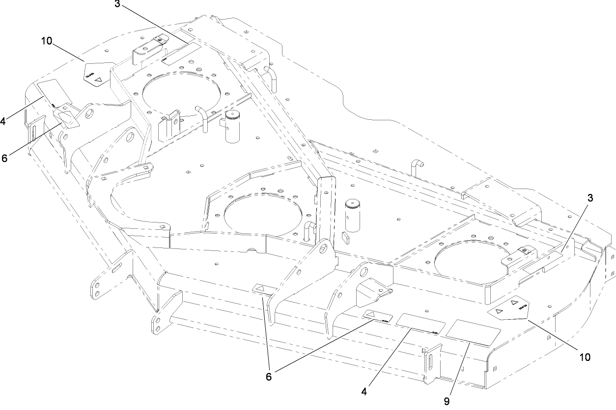 Deck Decal Assembly No. 108-9907