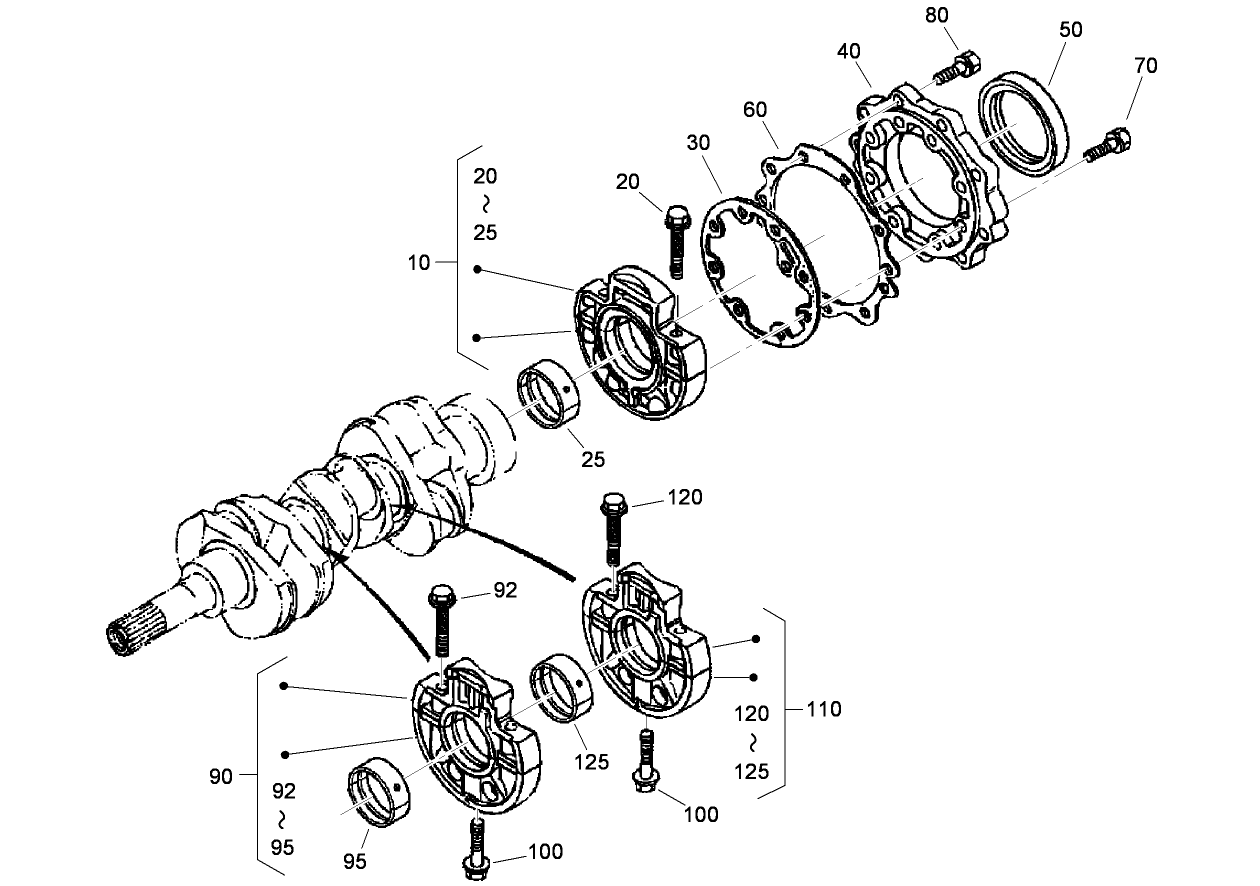 Main Bearing Case Assembly