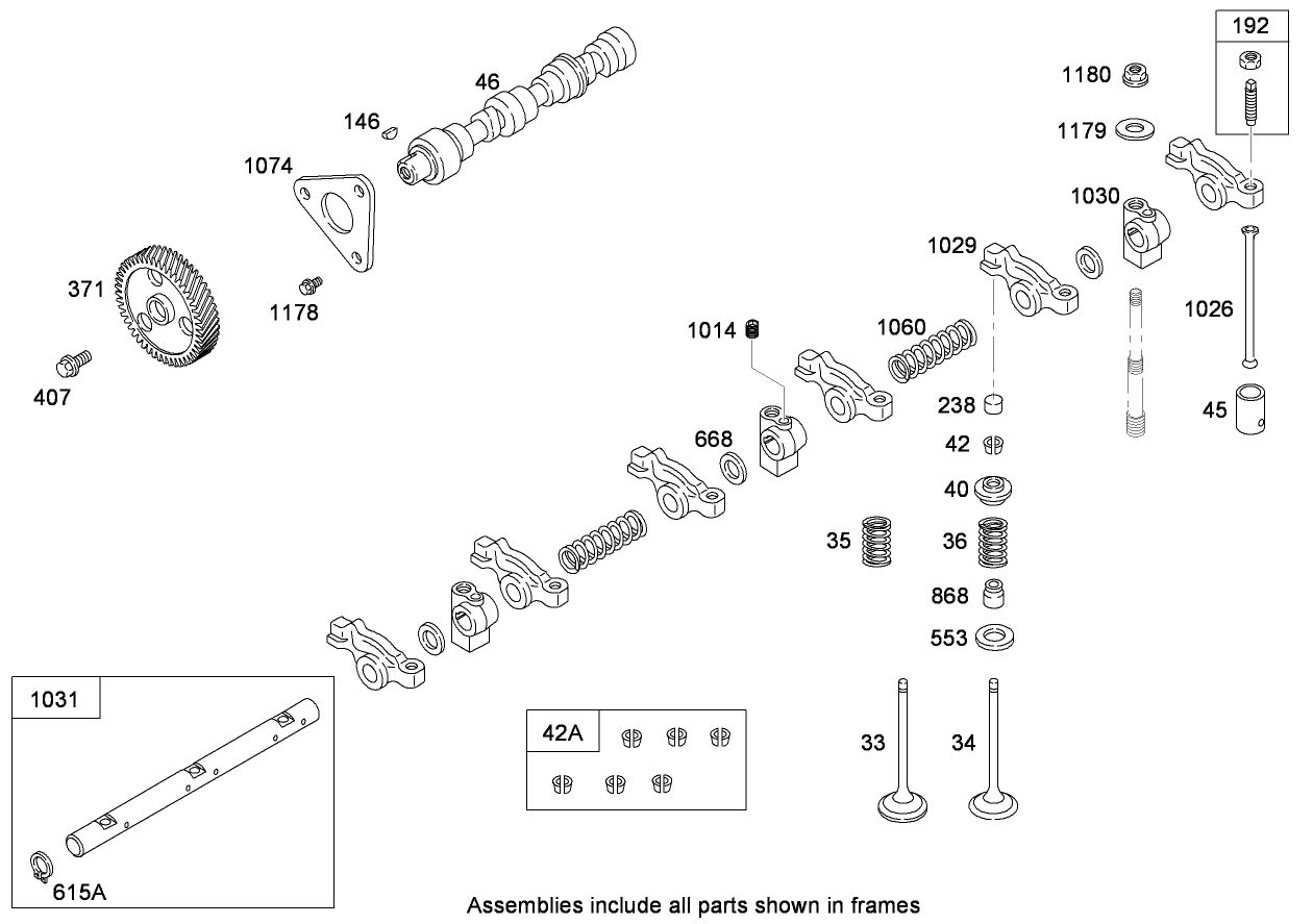 Cam Shaft Assembly