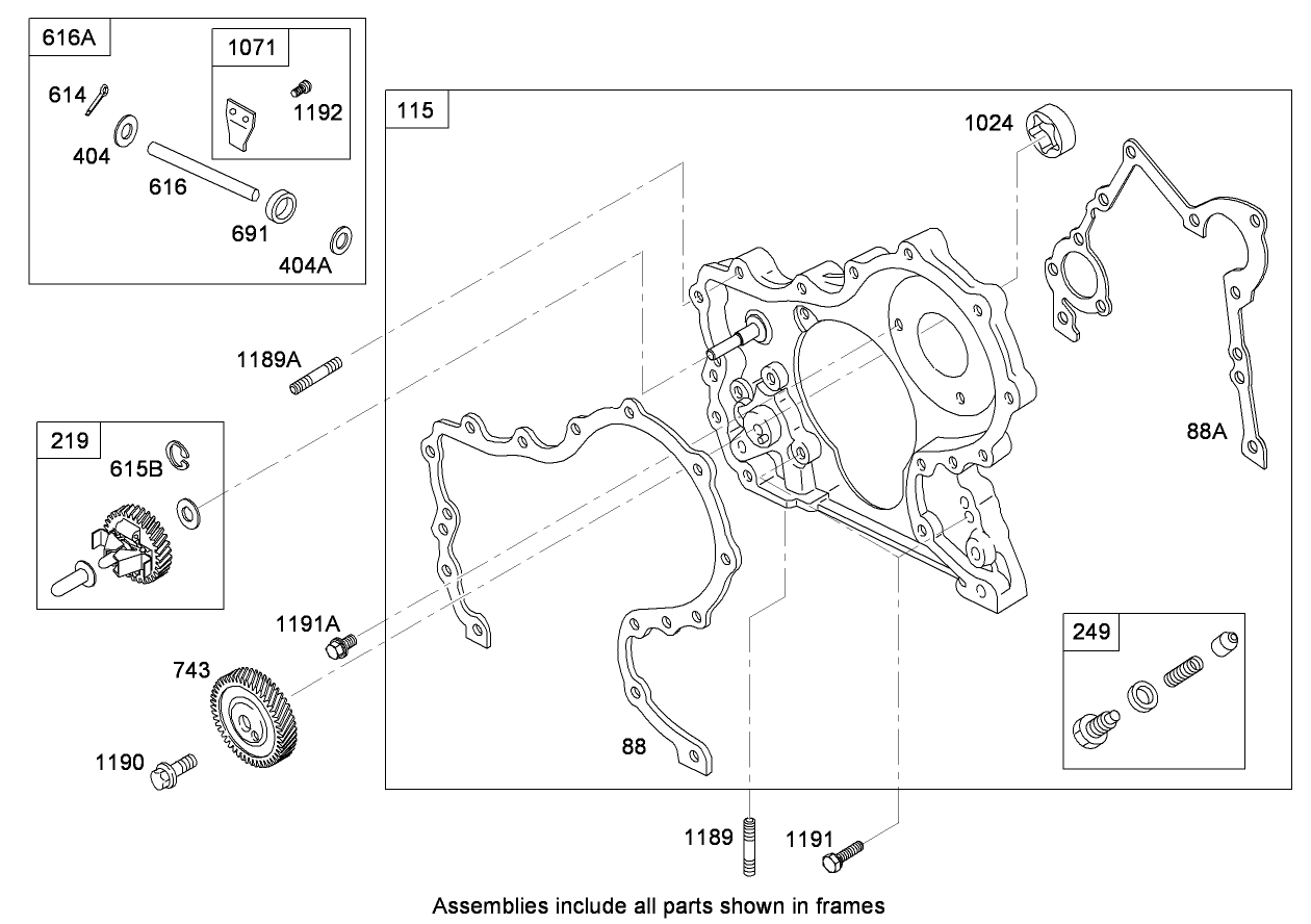 Gear Housing Assembly