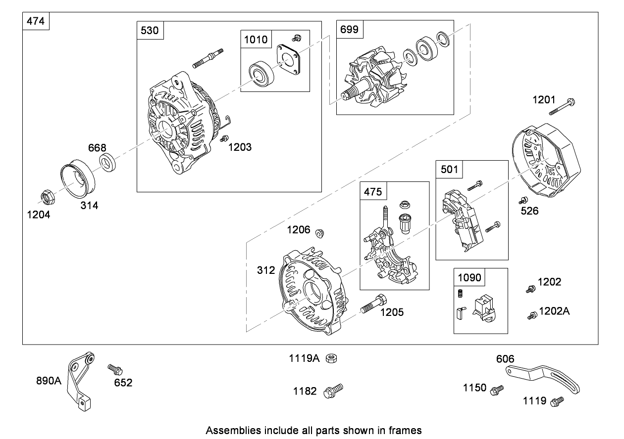 Alternator Assembly