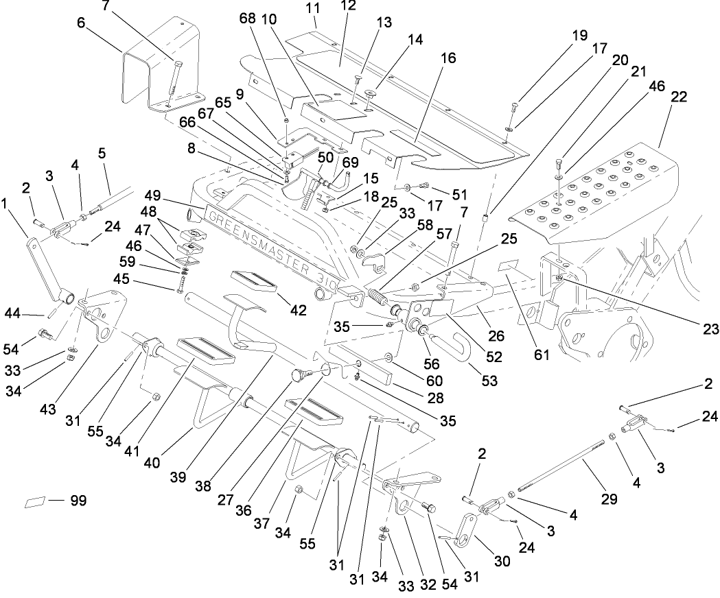 Control Pedal Assembly
