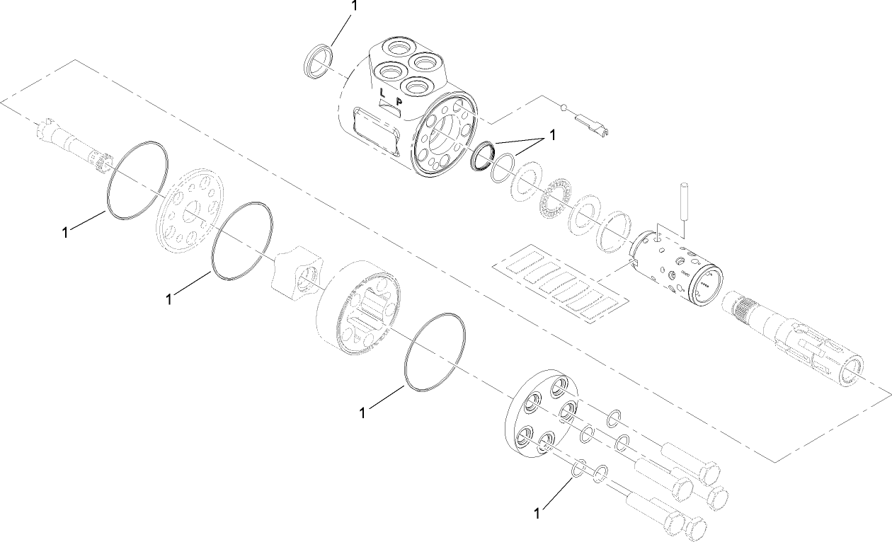 Steering Valve Assembly No. 114-4671