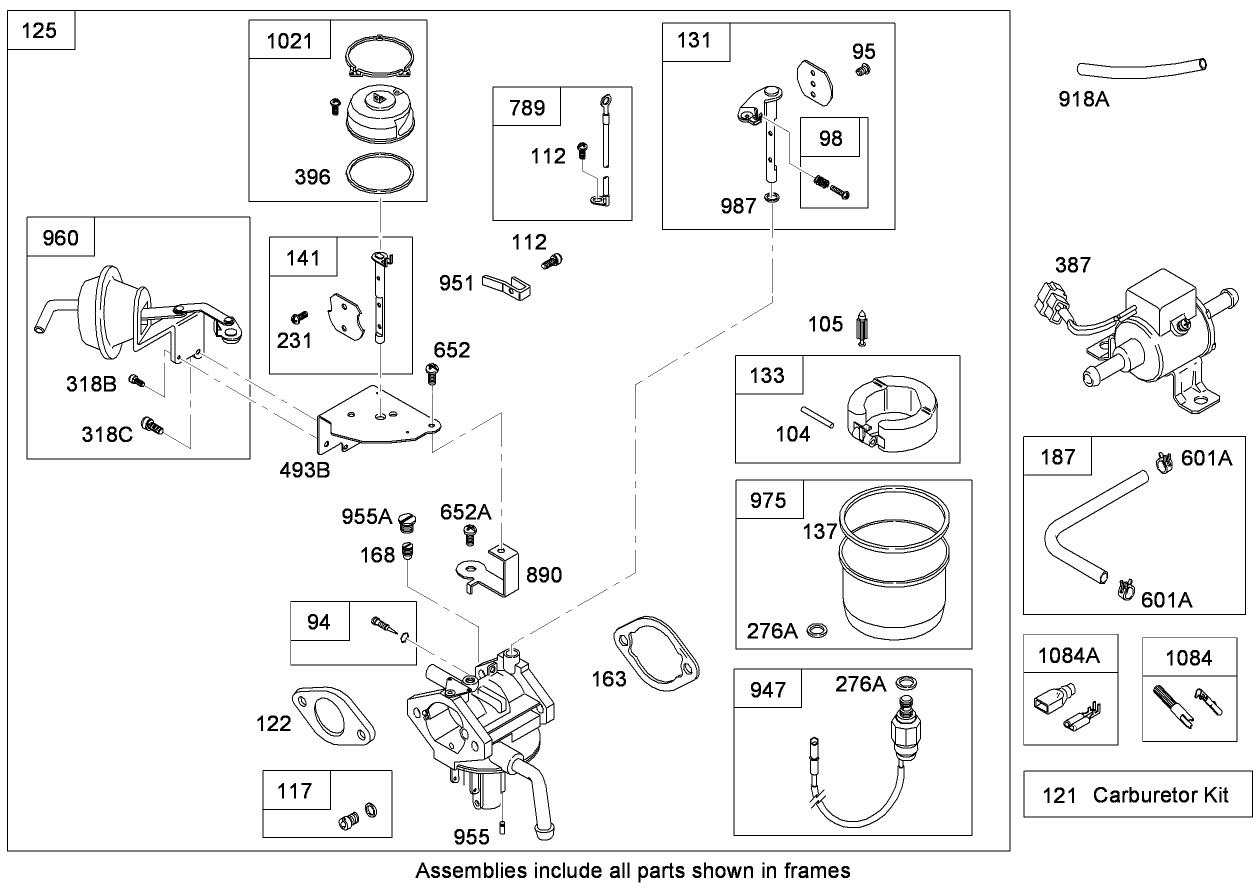 Carburetor Assembly