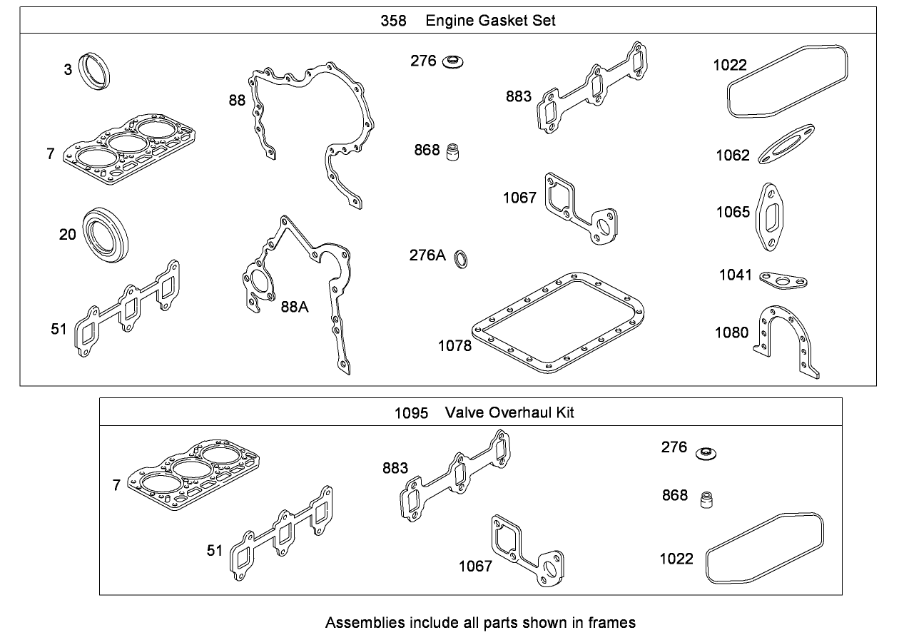 Engine Gasket Set
