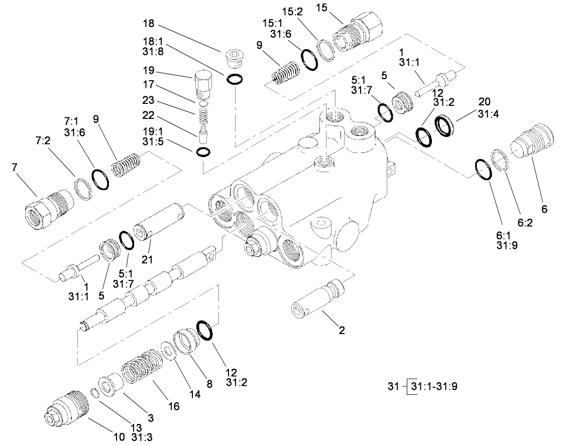 Valve Assembly No. 95-8581