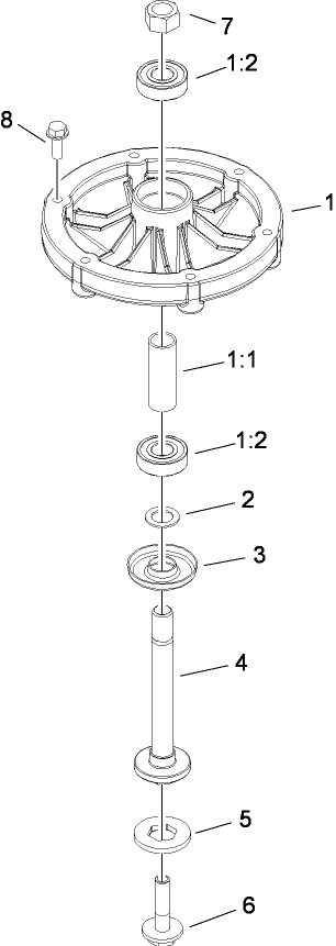 Cutter Housing Assembly No. 109-8744