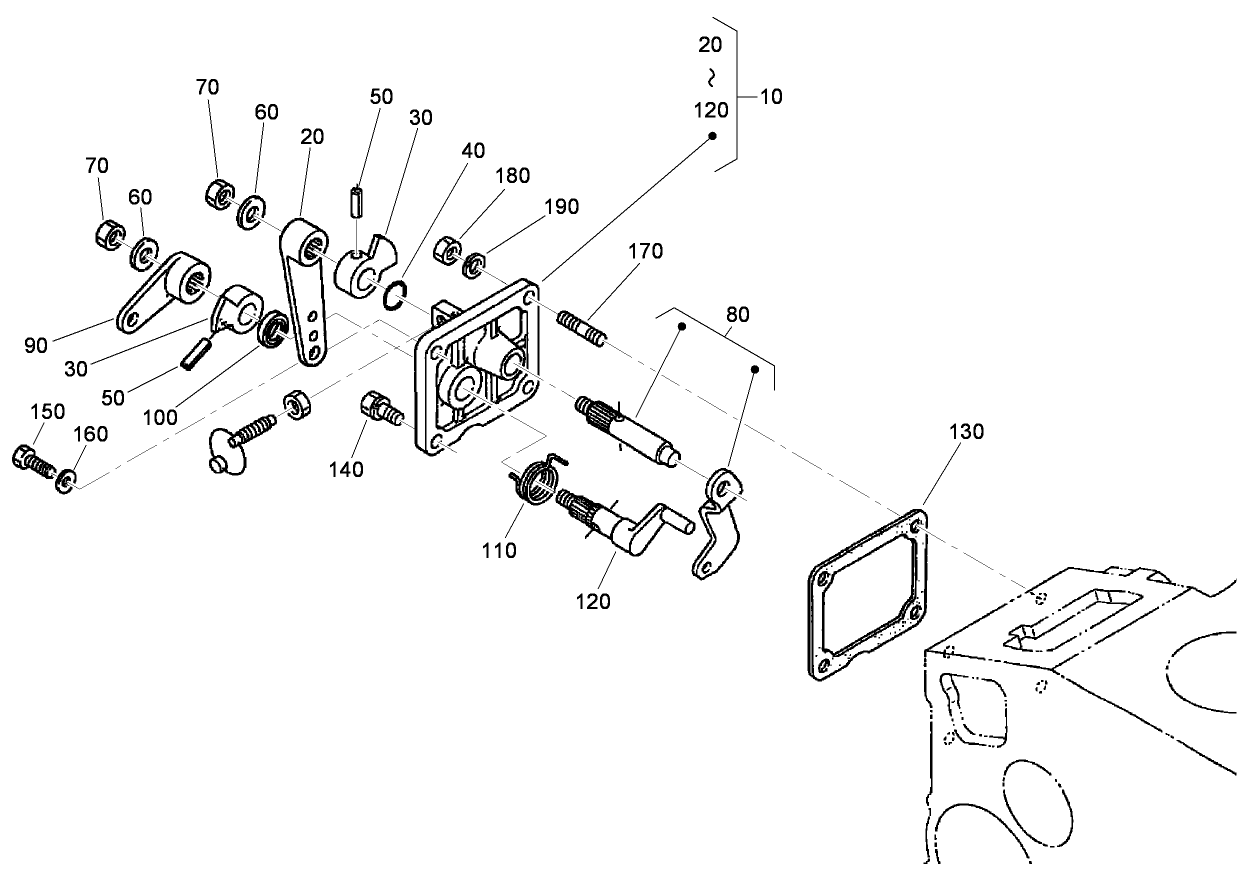 Speed Control Plate Assembly