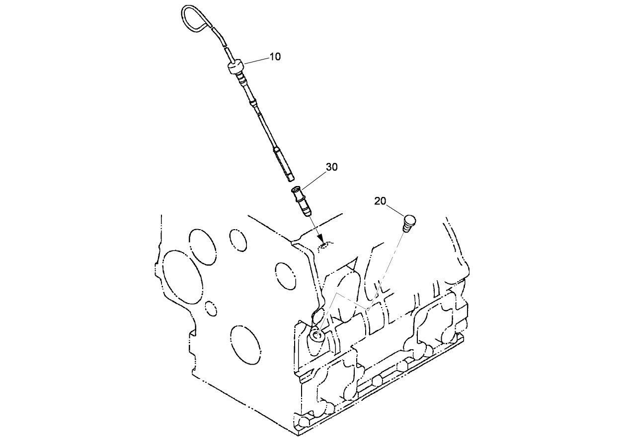Dipstick and Guide Assembly