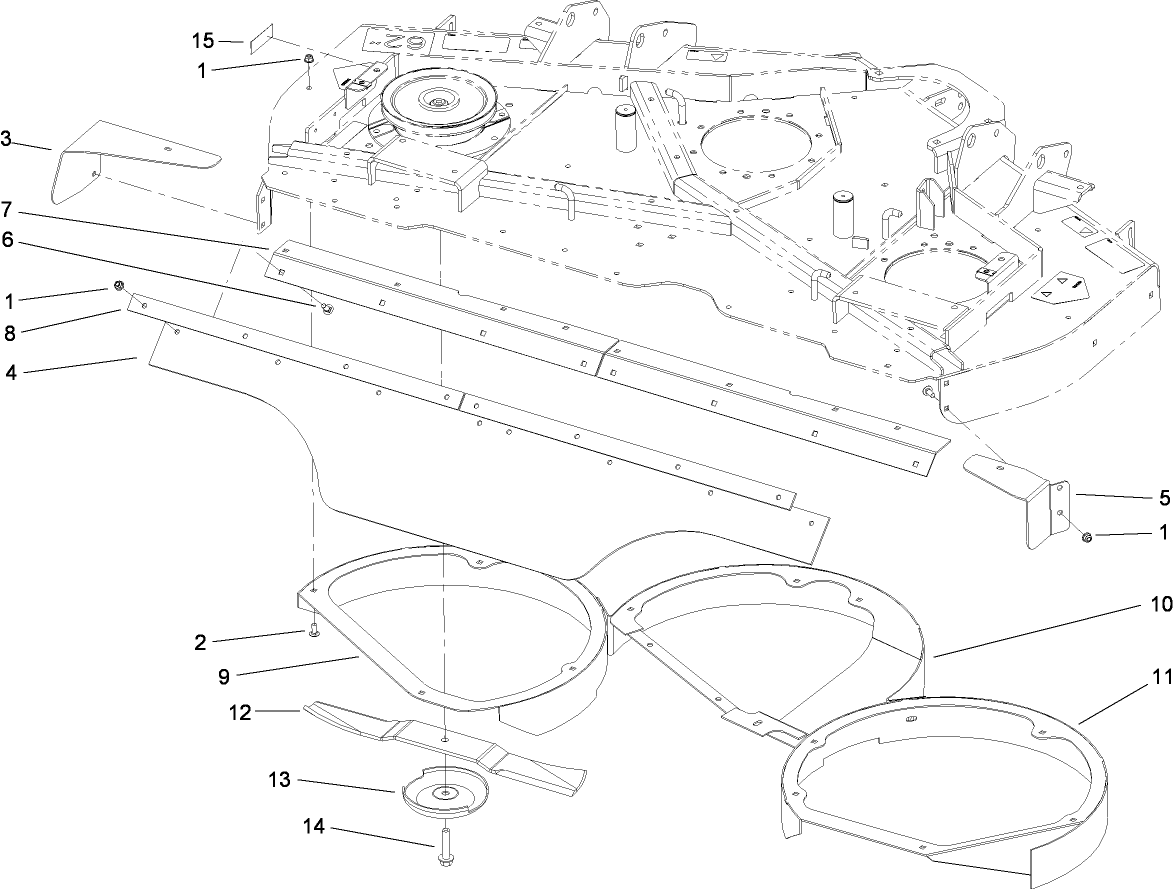 Rear Discharge Kit Assembly