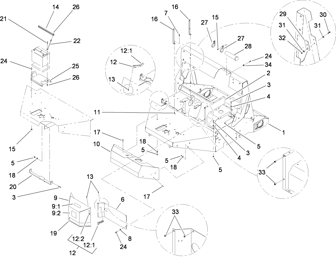 Main Frame Assembly