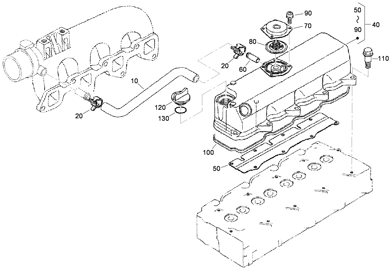 Cylinder Head Cover Assembly