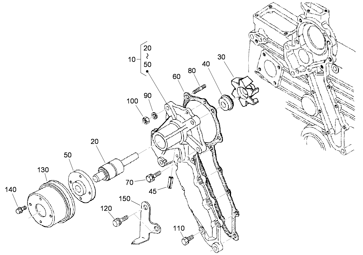 Water Pump Assembly