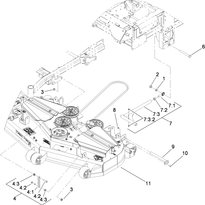 Deck Connection Assembly