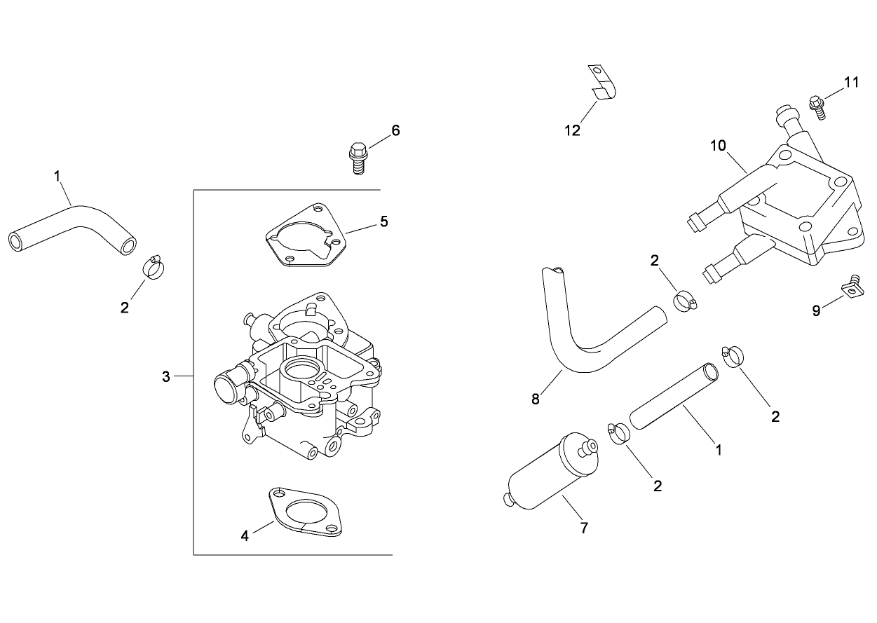 Fuel System Assembly Kohler CH20S-64763