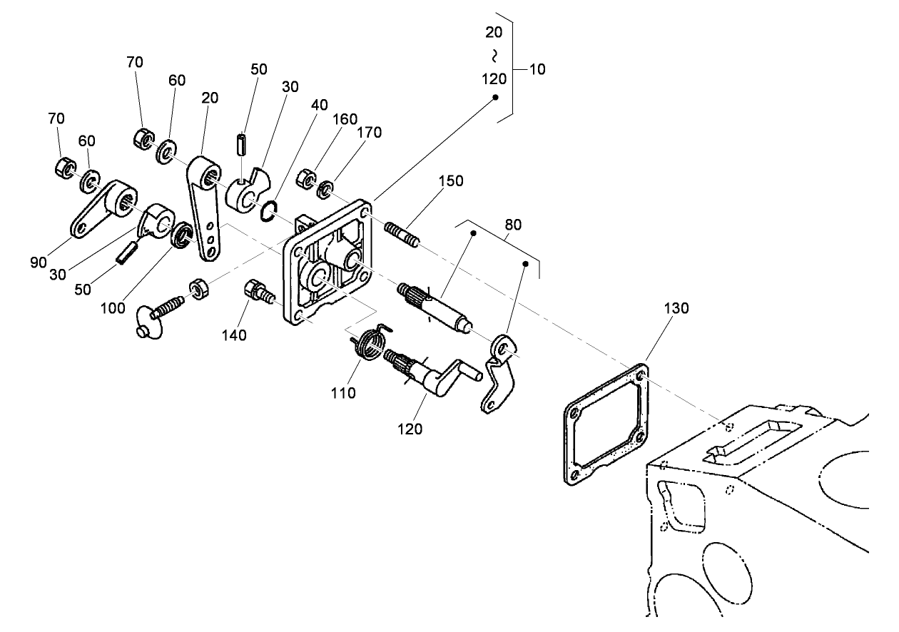 Speed Control Plate Assembly