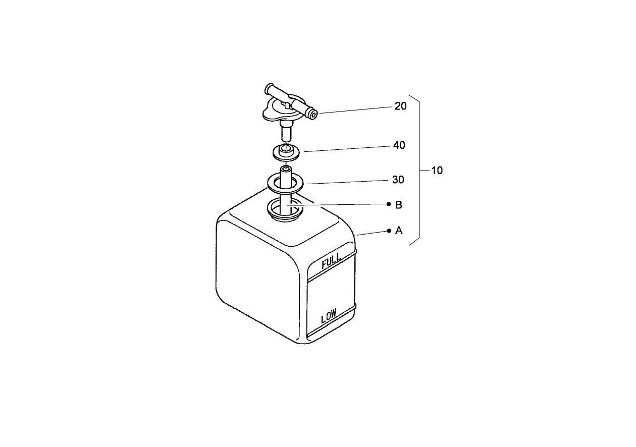 Overflow Bottle Assembly