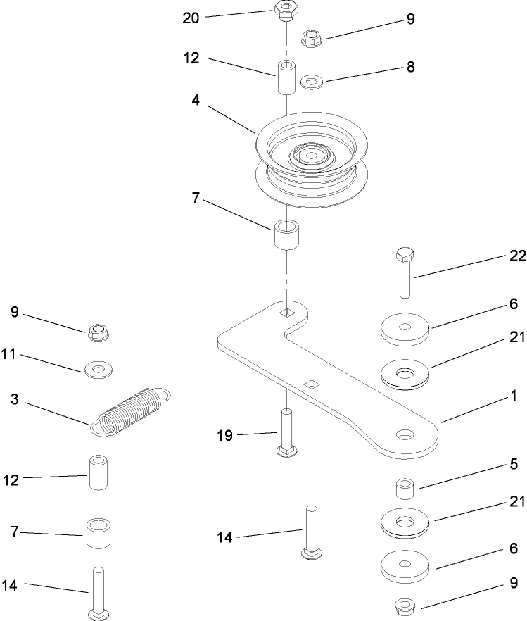 Idler Assembly No. 112-3787
