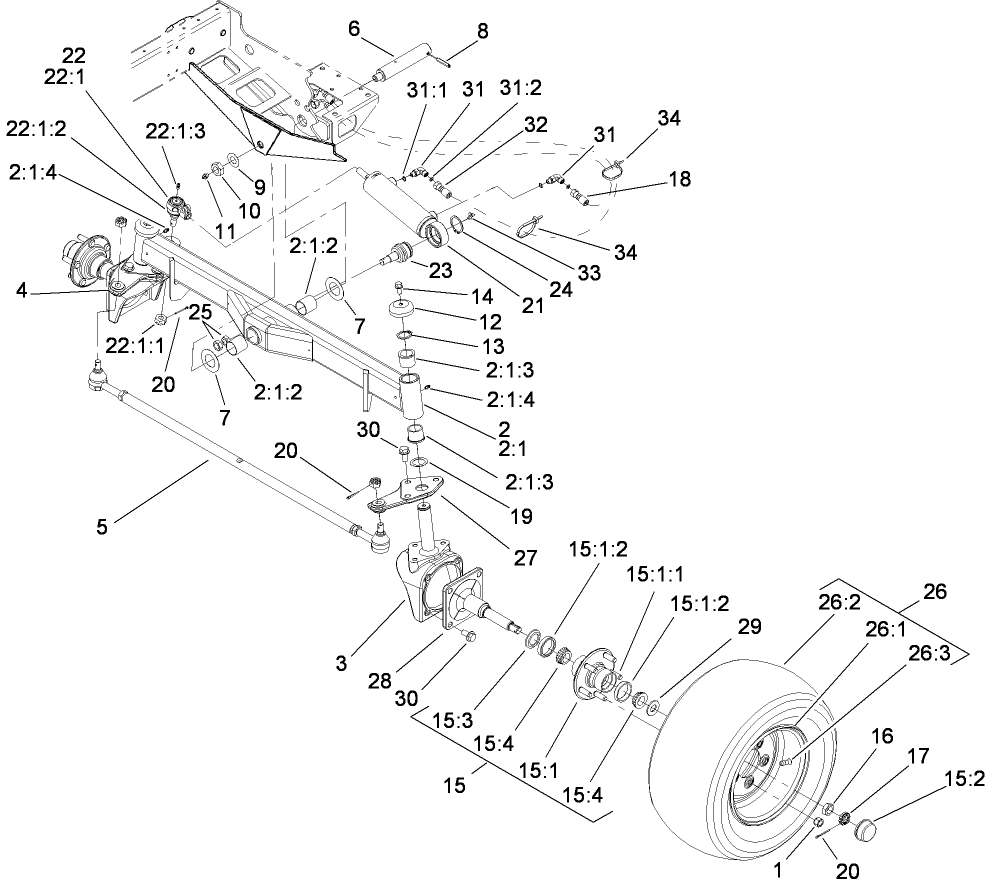 Rear Axle Assembly