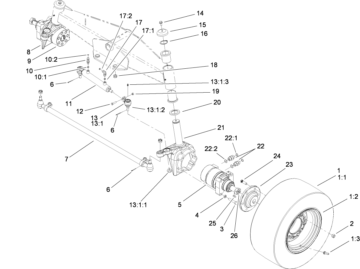 Rear Axle Assembly