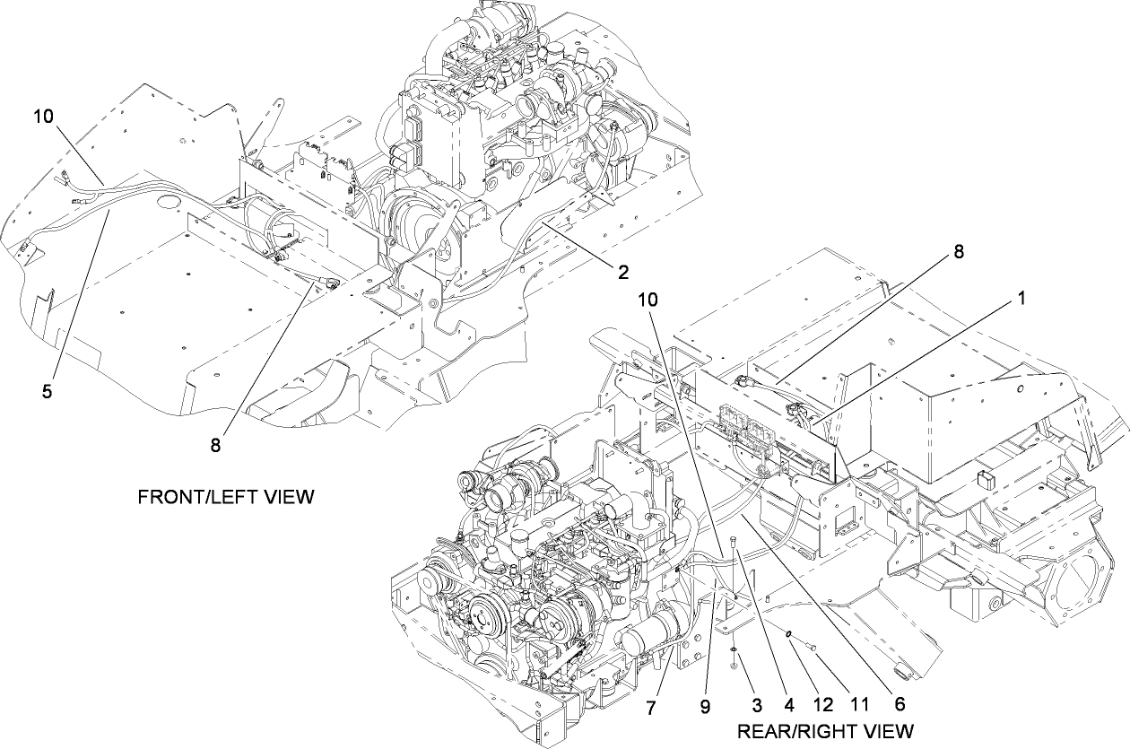 Battery Cable Routing and Assembly