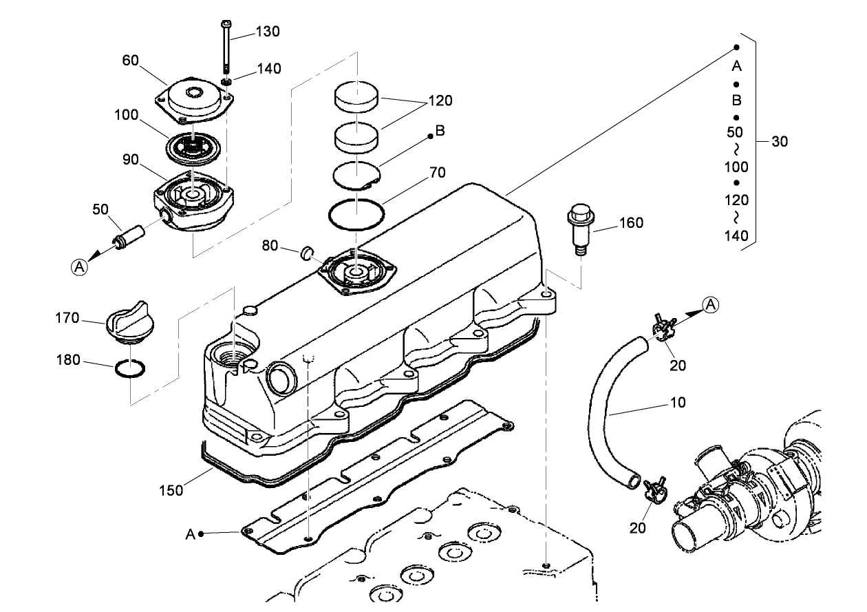 Cylinder Head Cover Assembly