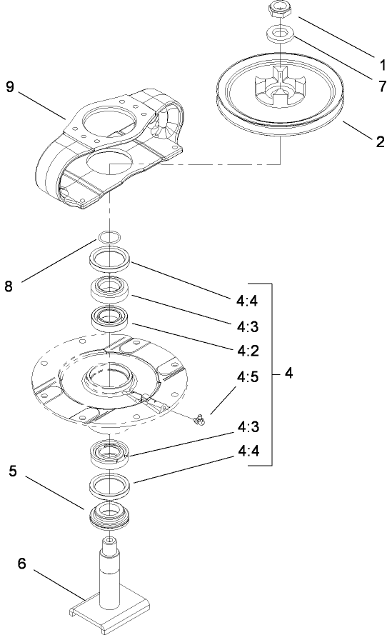 Driving Spindle Assembly No. 104-3529