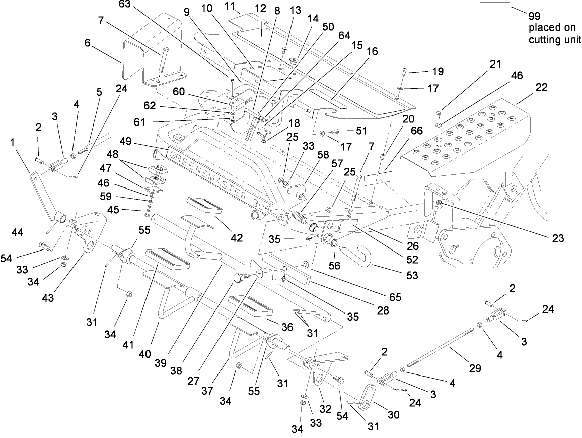 Control Pedal Assembly