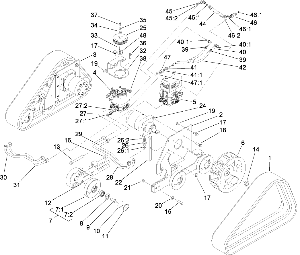 Track and Drive Assembly