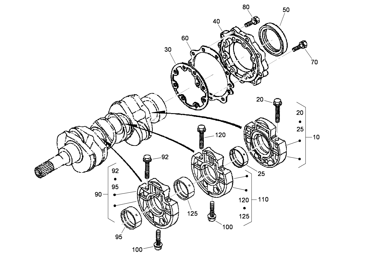 Main Bearing Case Assembly