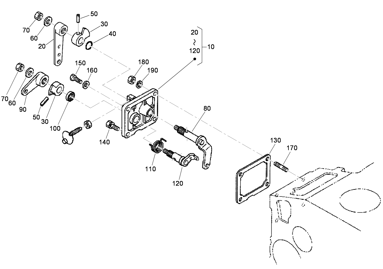 Speed Control Plate Assembly