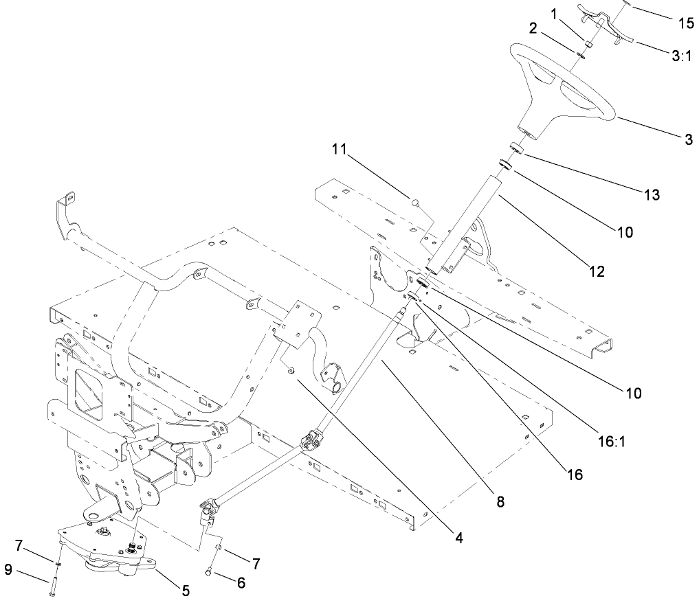 Upper Steering Assembly