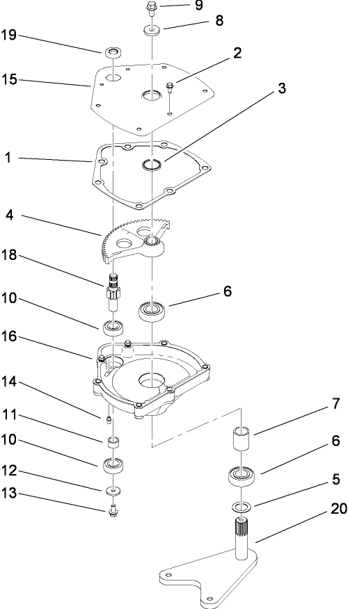 Steering Box Assembly No. 112-3130