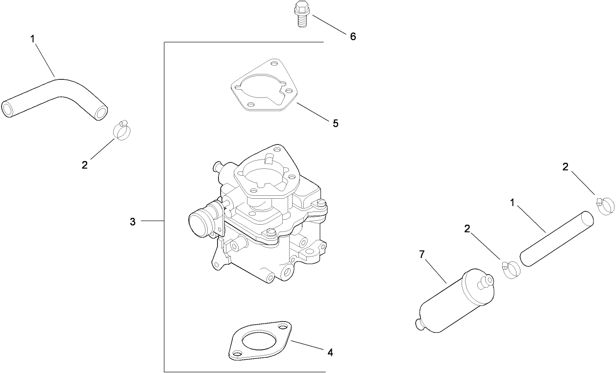 Fuel System Assembly  Kohler CH740-3122