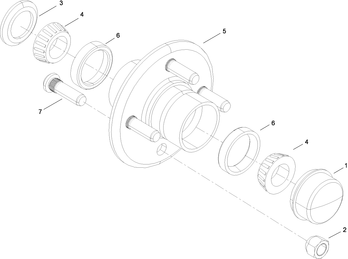 Hub Assembly No. 80-6570
