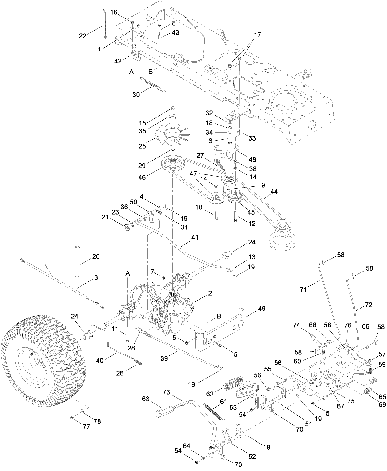 Transmission and Belt Assembly