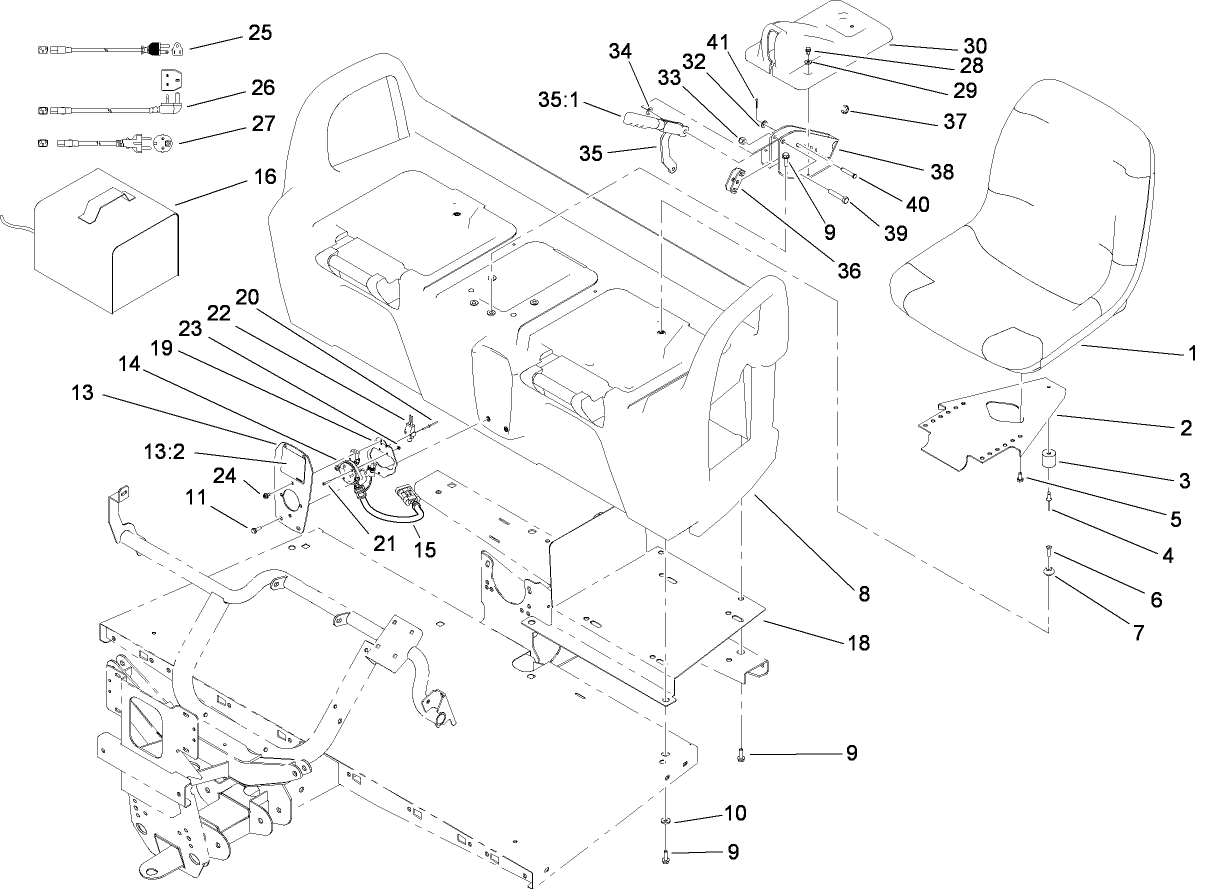 Seat Base Assembly