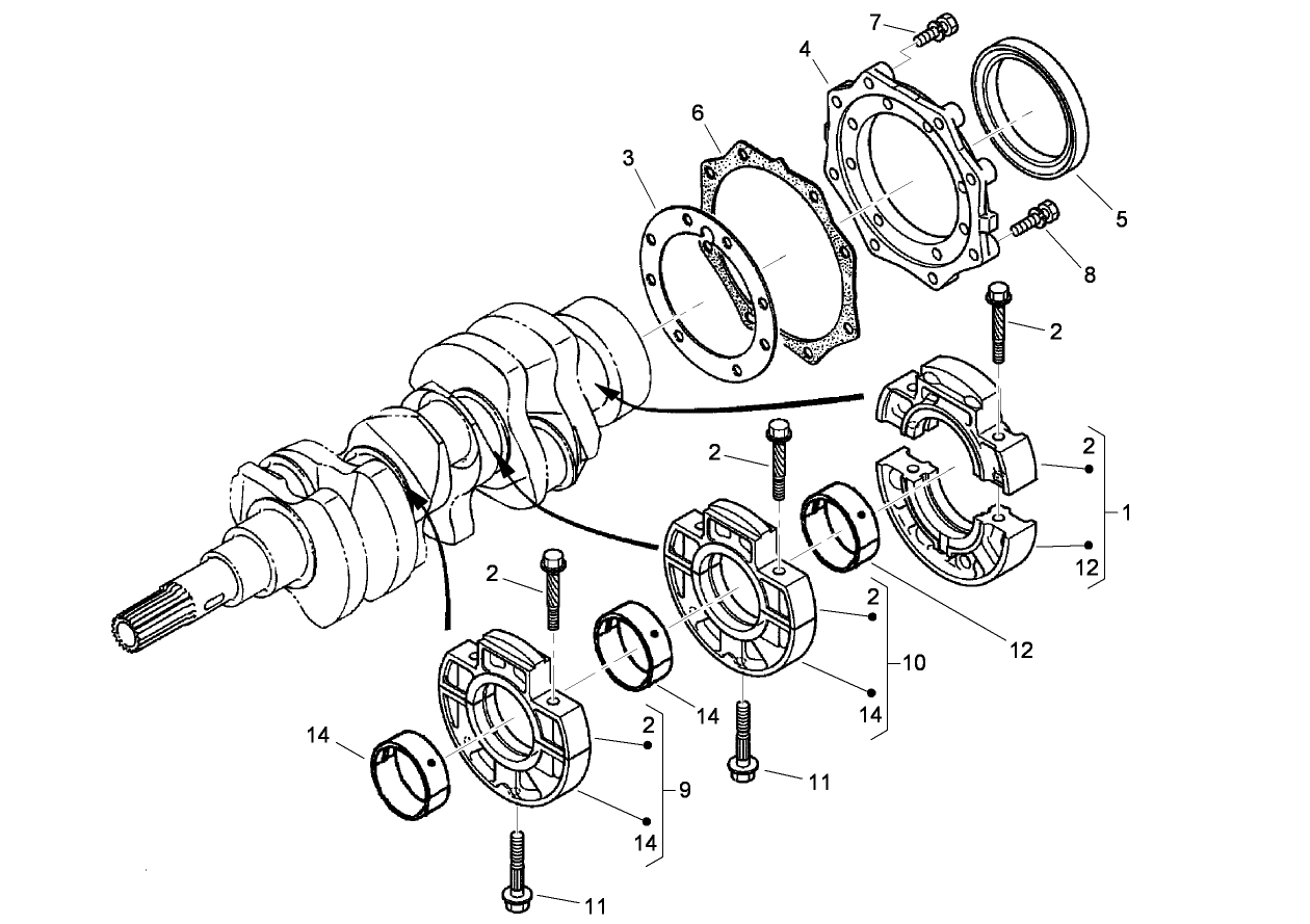 Main Bearing Case Assembly