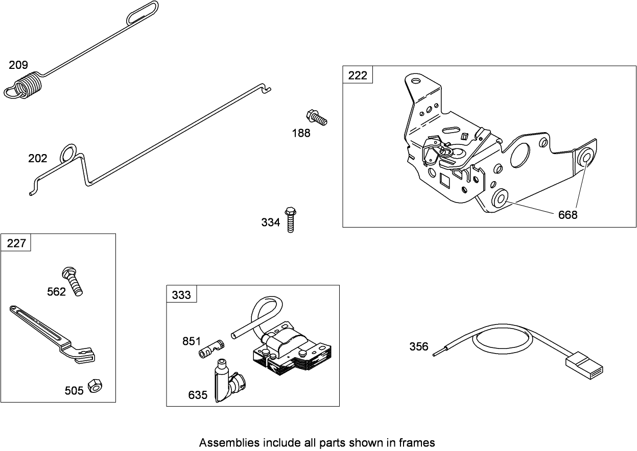 Governor Assembly  Briggs and Stratton 126T02-0237-B1
