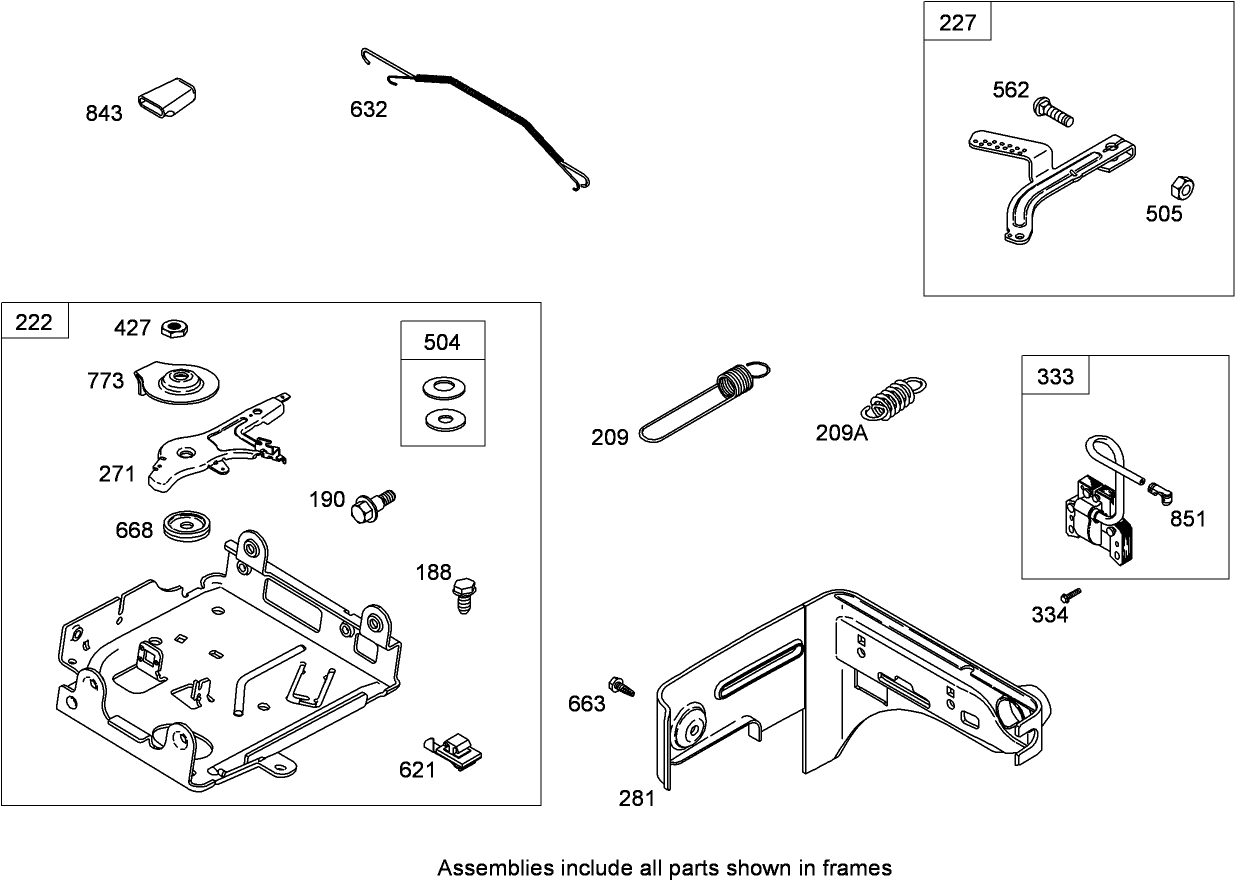 Governor Assembly  Briggs and Stratton 126302-0321-B8