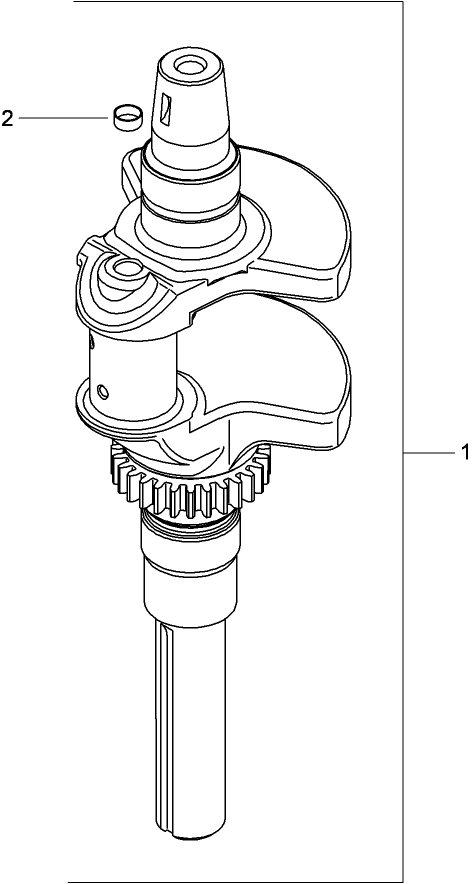 Crankshaft Assembly  Kohler SV830-0013