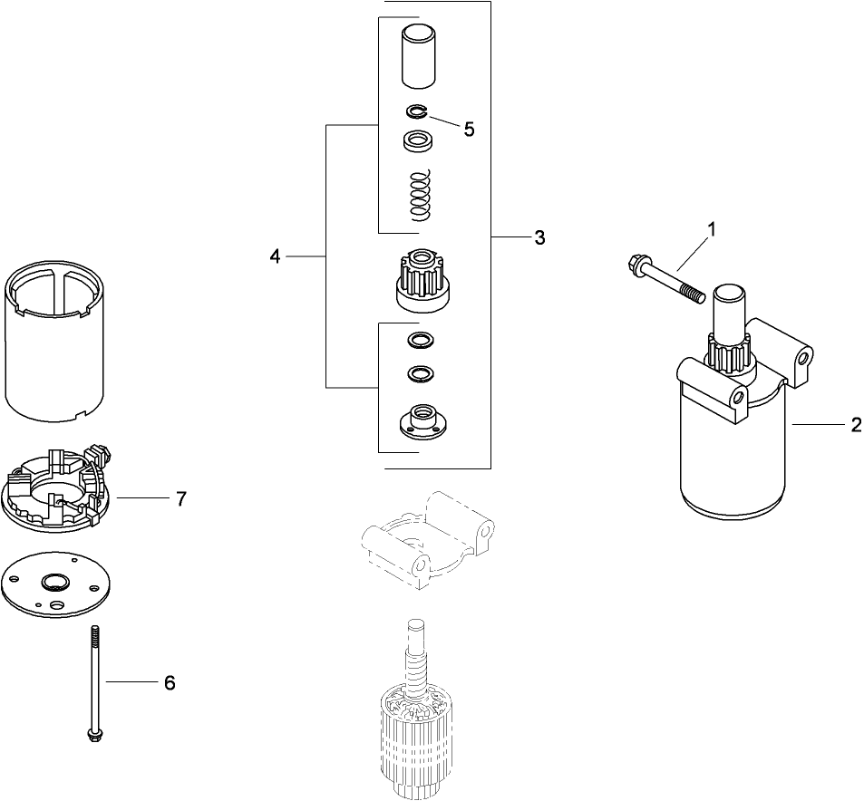 Starter Assembly  Kohler SV820-0012